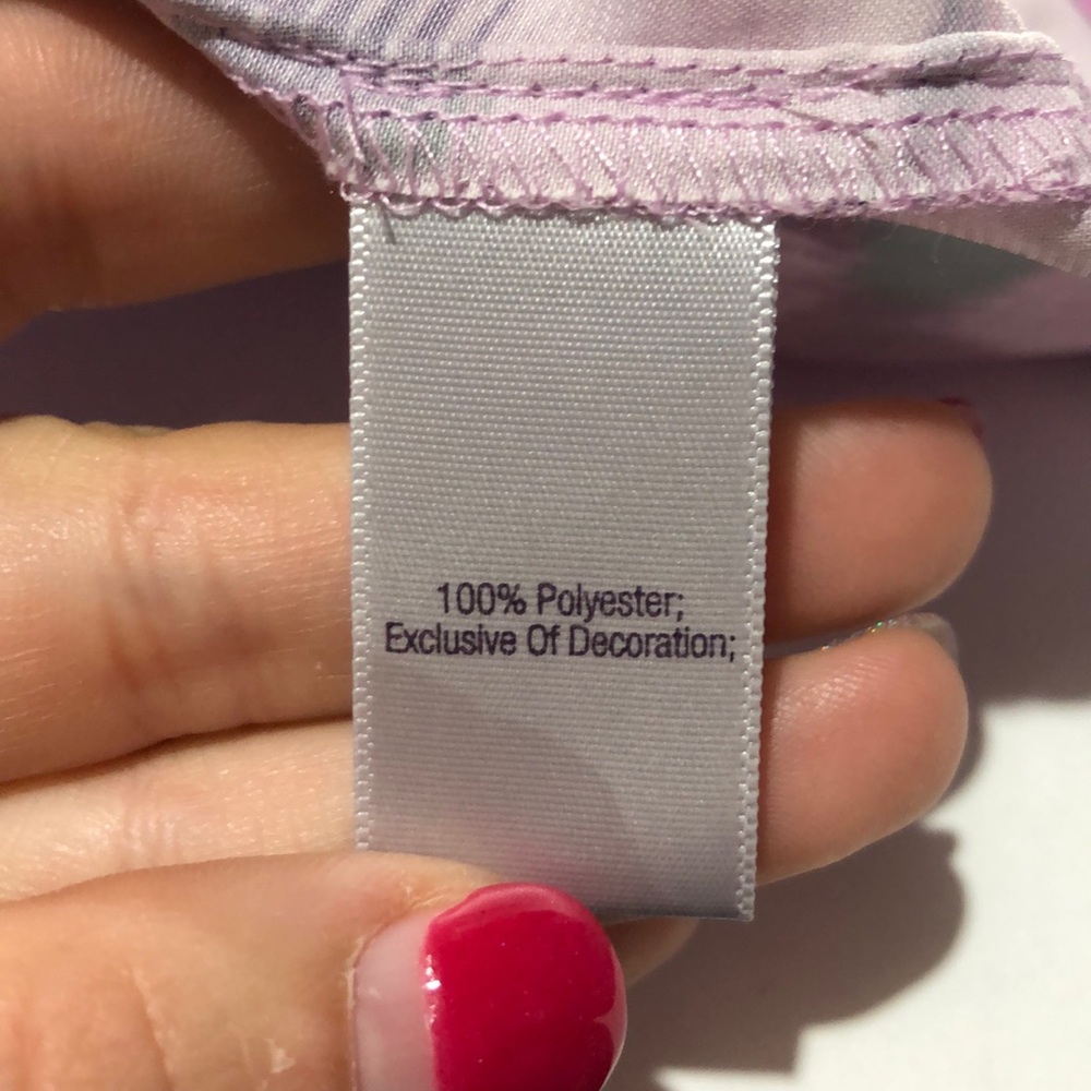 Jennifer Lopez purple blouse size large - Picture 6 of 6